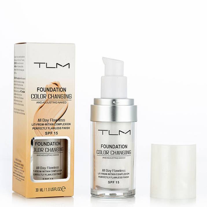 Magic Color-Changing Foundation